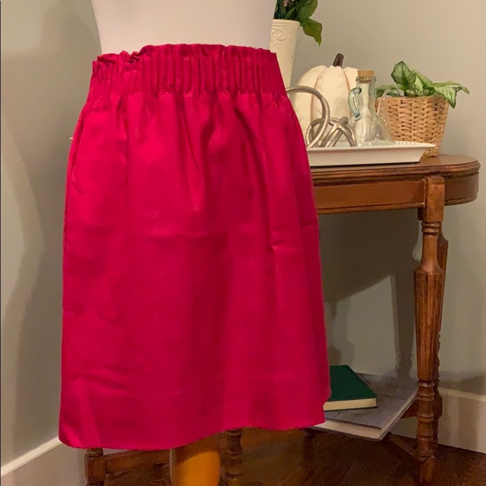 J Crew Fuchsia skirt